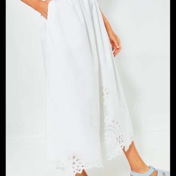 HUNTER BELL Cream A-Line Skirt - Picture 3 of 7